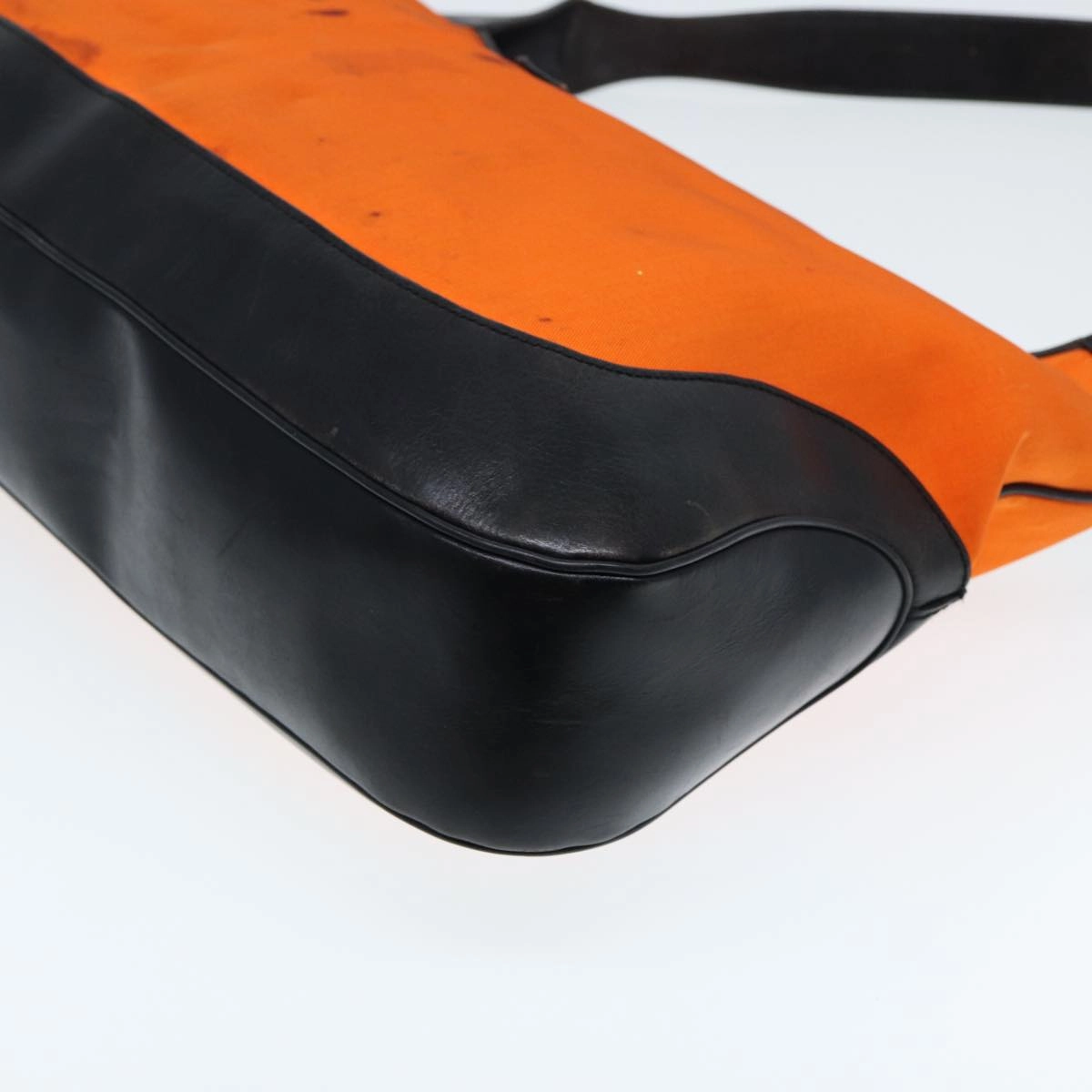GUCCI Jackie Shoulder Bag Canvas Outlet Orange  77825