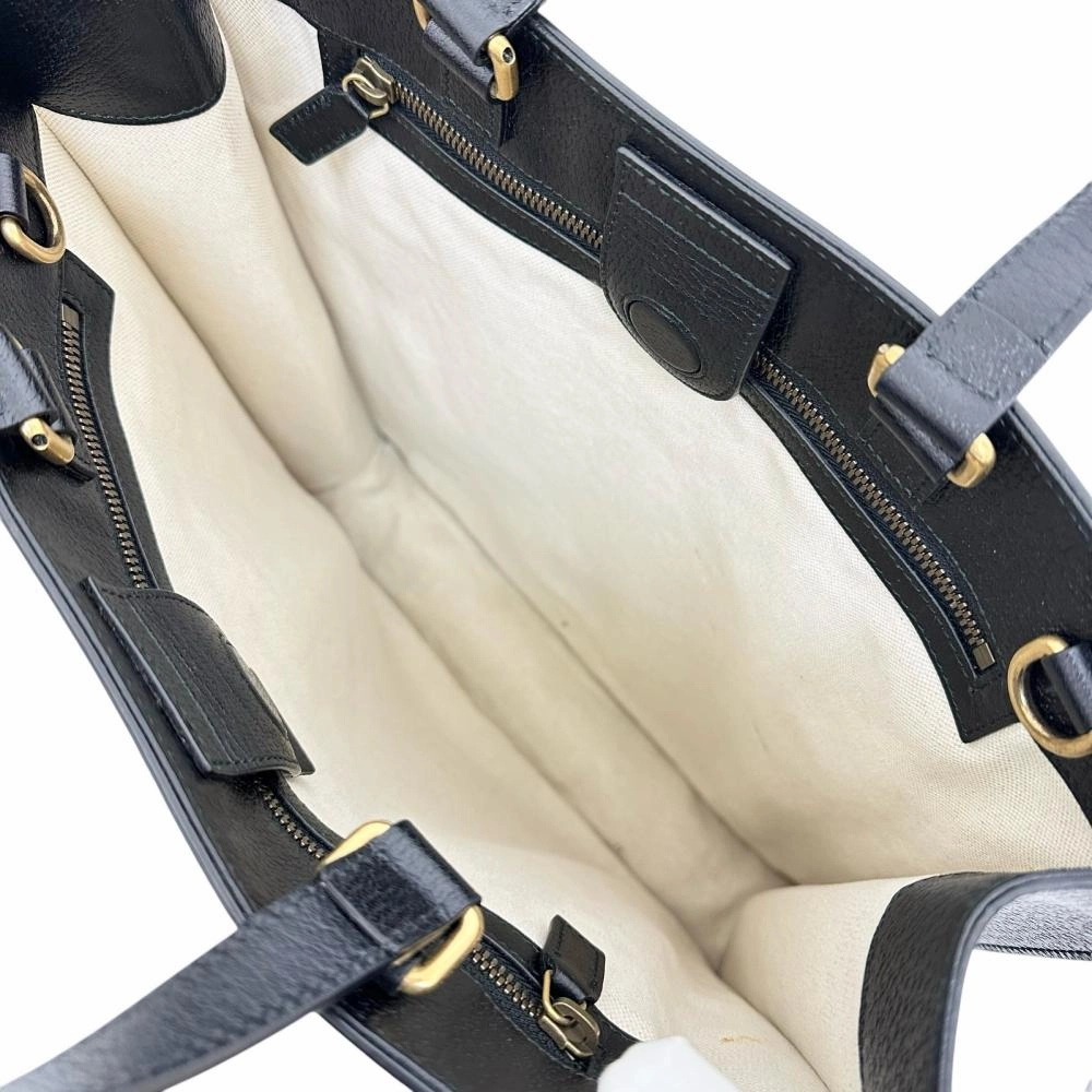 Gucci Leather 2WAY Hand Shoulder Tote Bag