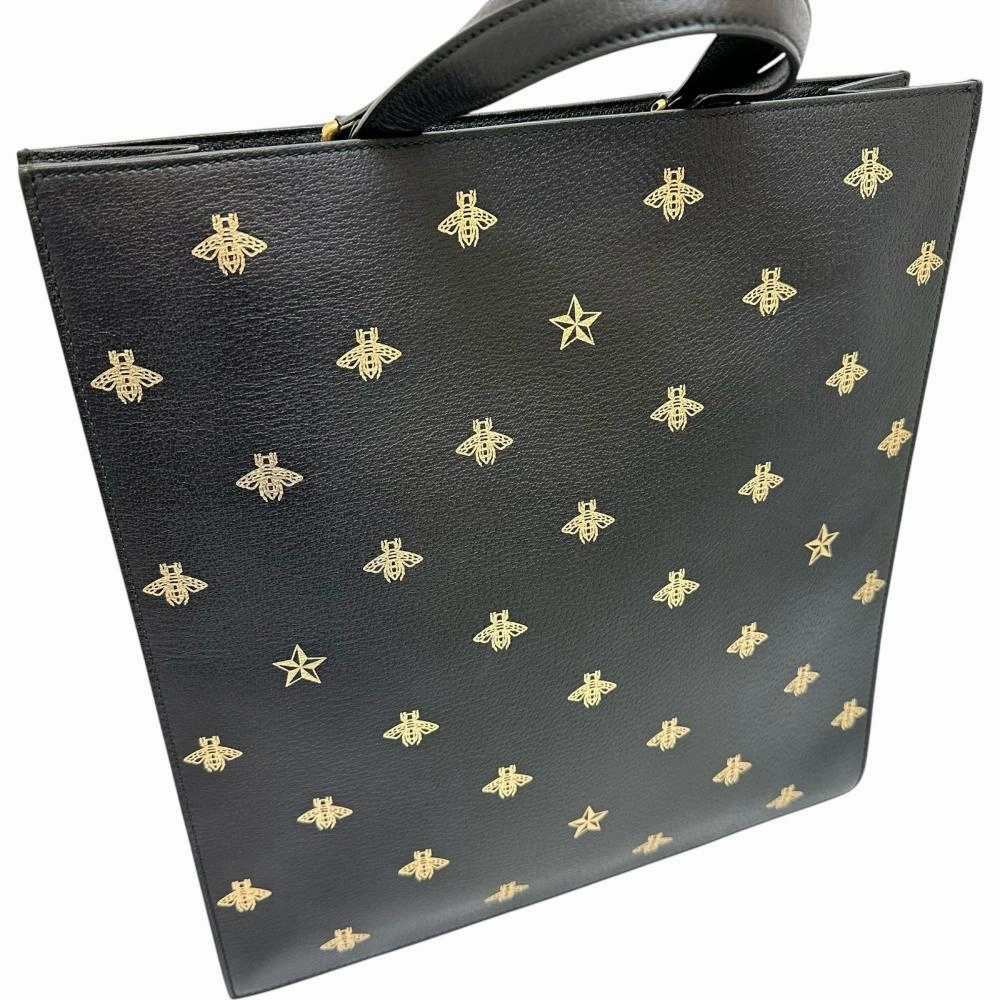 Gucci Leather 2WAY Hand Shoulder Tote Bag