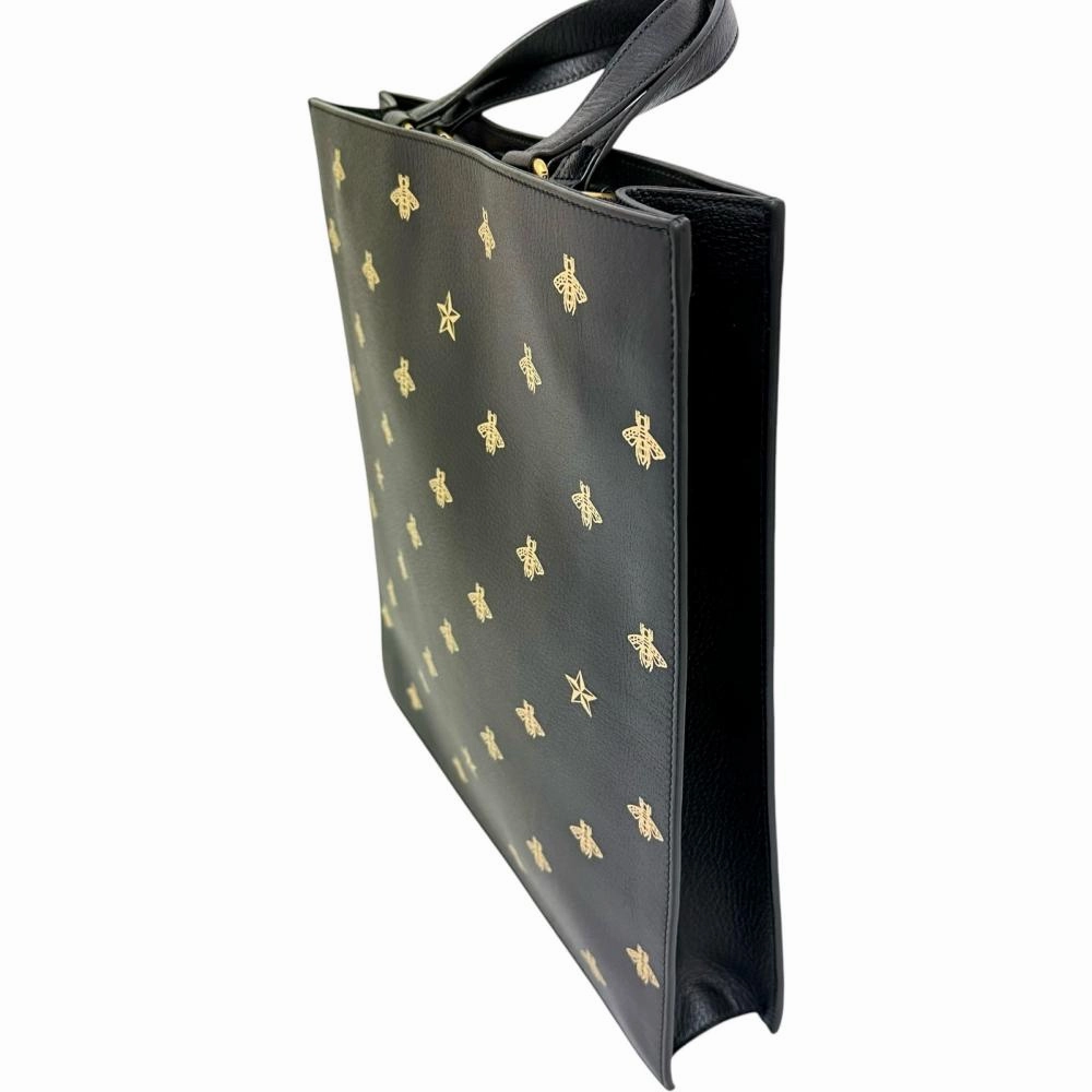 Gucci Leather 2WAY Hand Shoulder Tote Bag