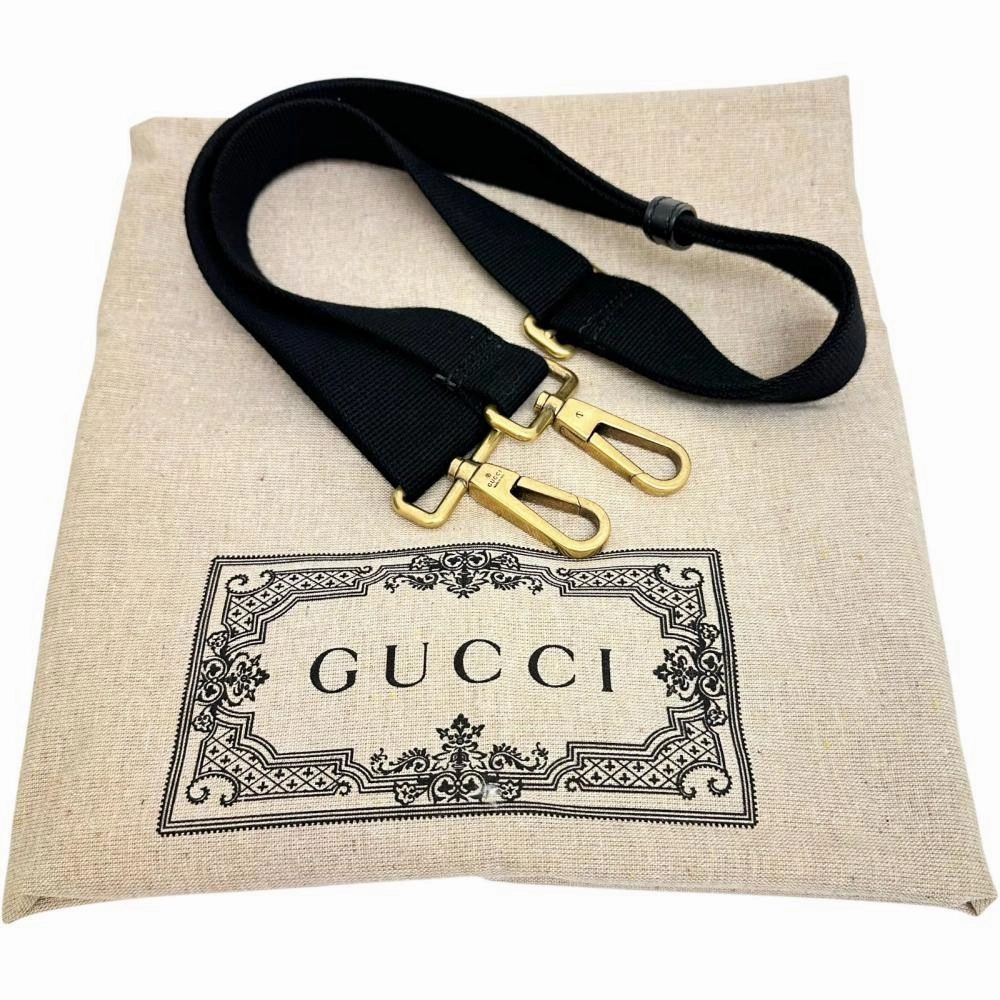 Gucci Leather 2WAY Hand Shoulder Tote Bag