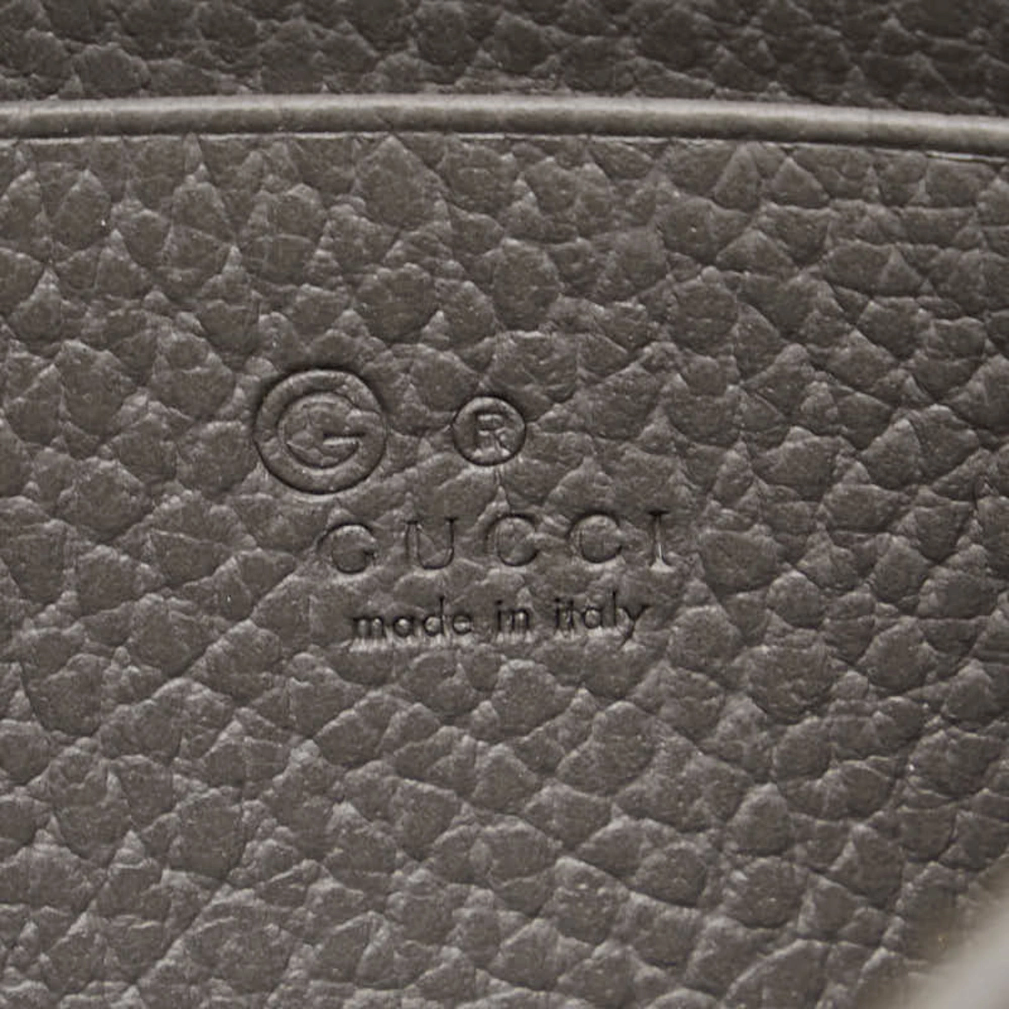 Gucci  Leather Chain/Shoulder Wallet (Pre-Owned)