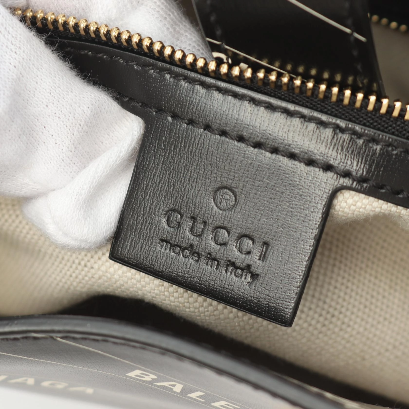 Gucci Leather Hacker Jackie 1961 Shoulder Bag