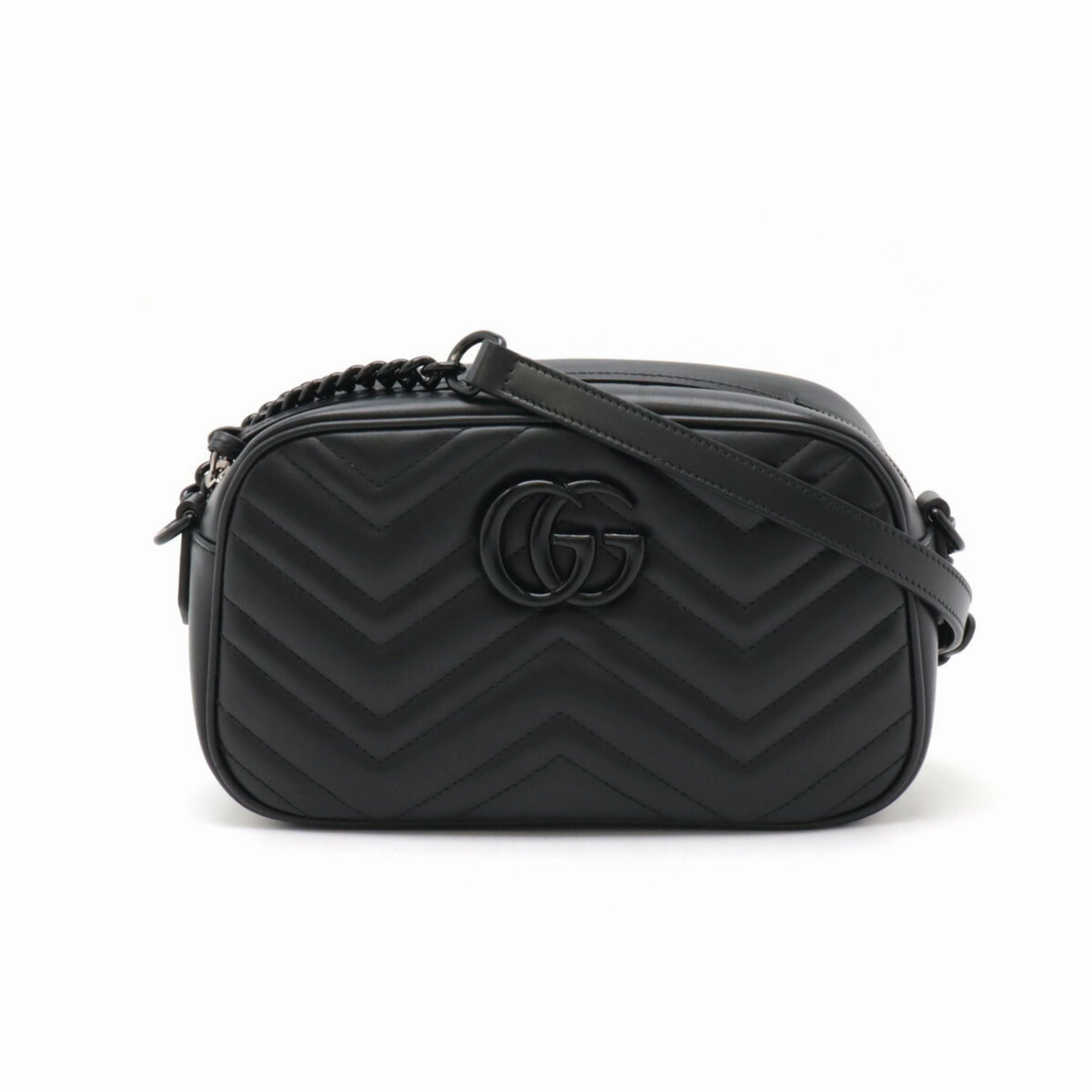 Gucci  Leather Pochette Shoulder Bag (Pre-Owned)