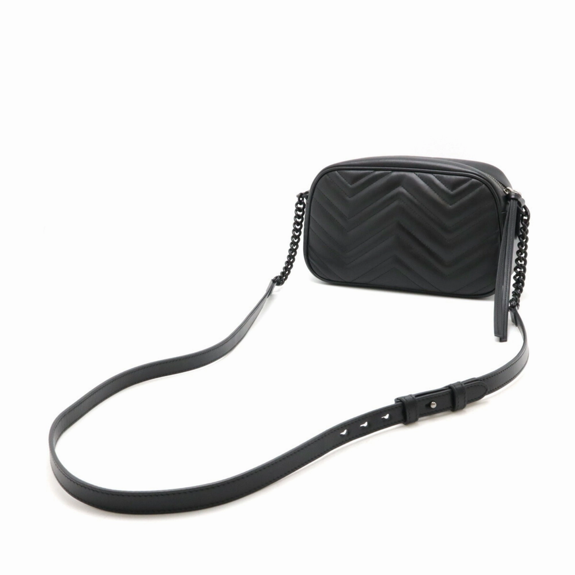 Gucci  Leather Pochette Shoulder Bag (Pre-Owned)