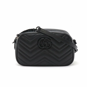 Gucci  Leather Pochette Shoulder Bag (Pre-Owned)