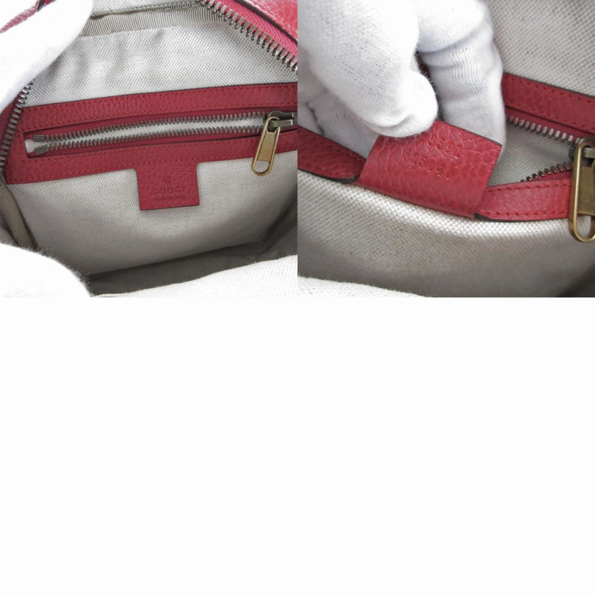 Gucci  Leather Shoulder Bag (Pre-Owned)
