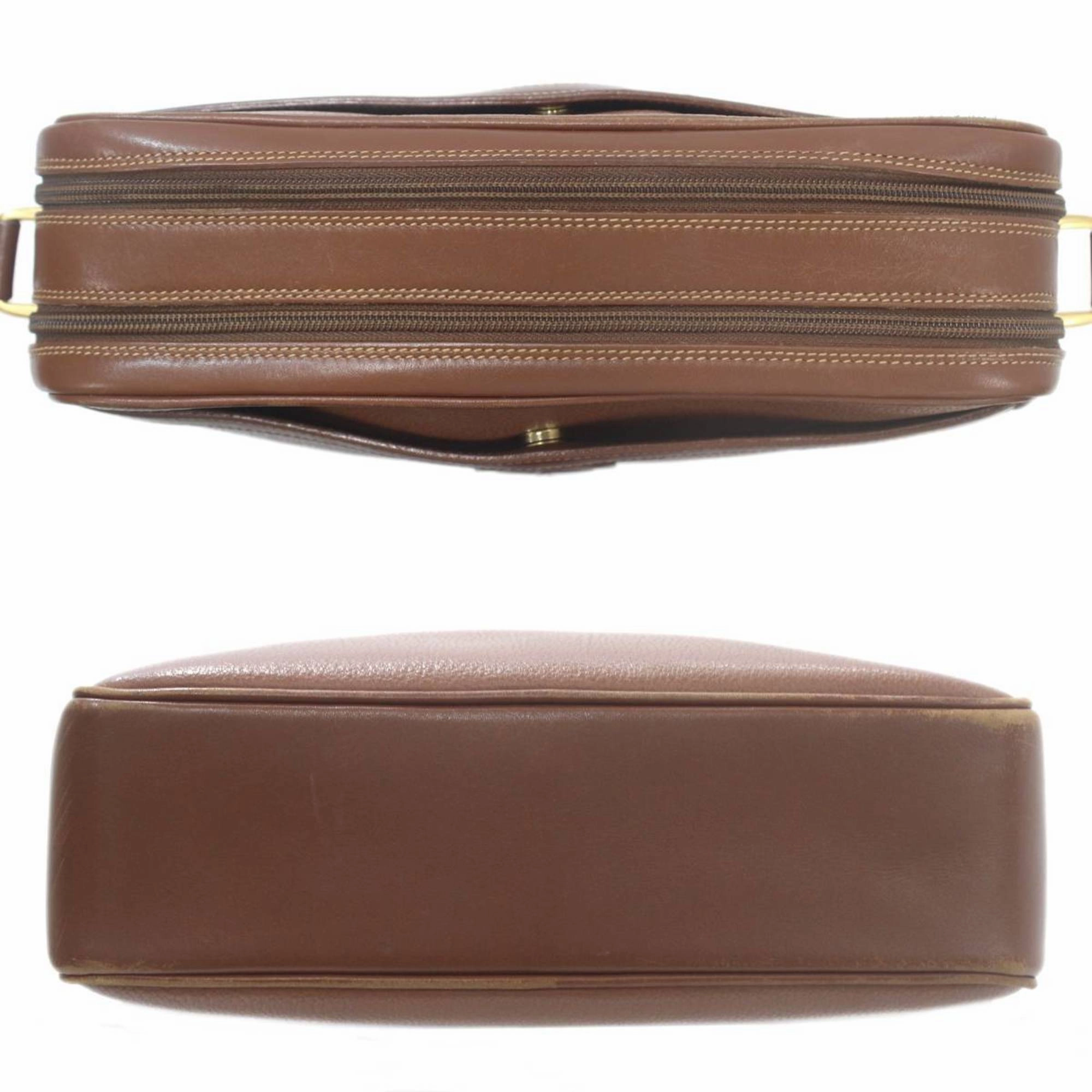 Gucci  Leather Shoulder Bag (Pre-Owned)