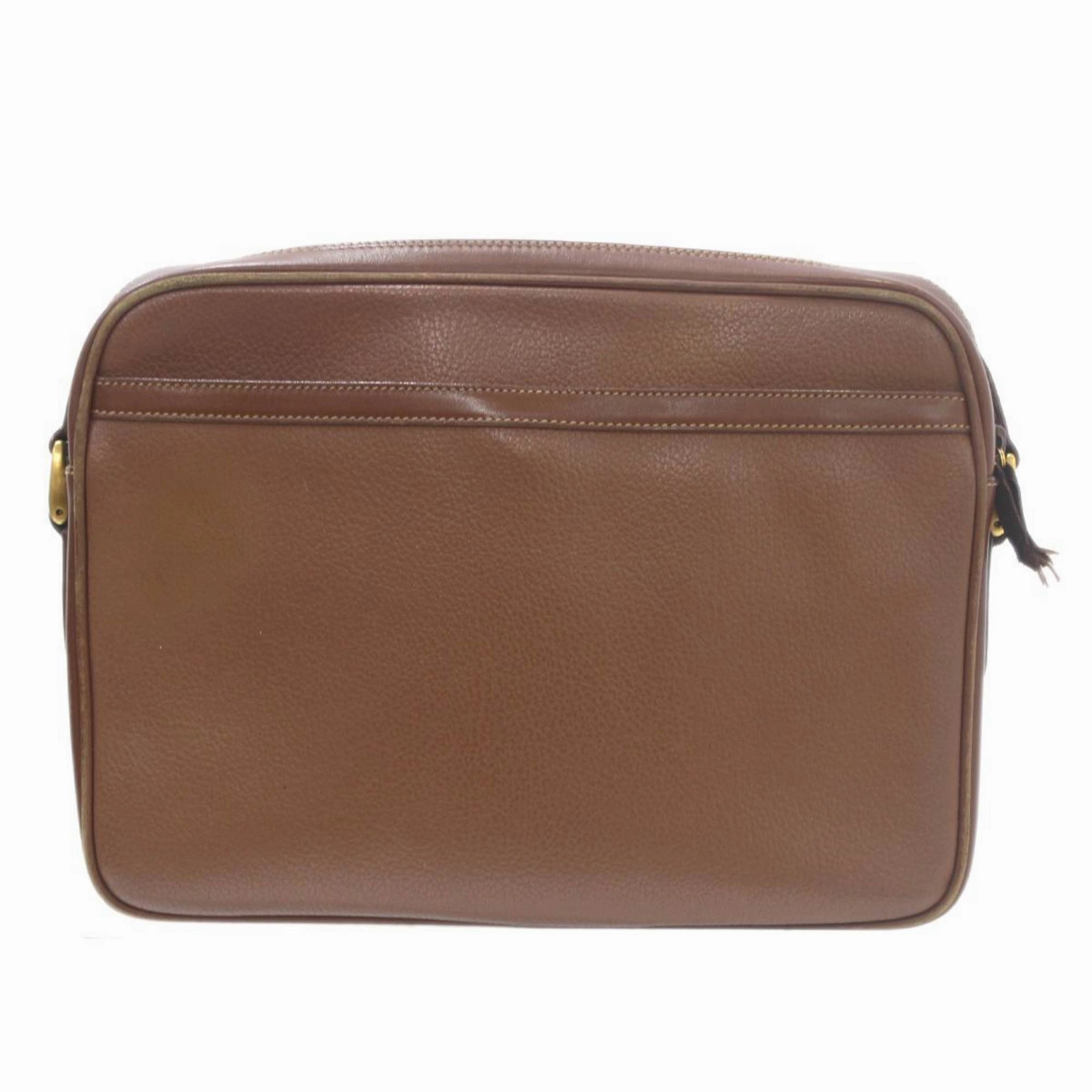Gucci  Leather Shoulder Bag (Pre-Owned)