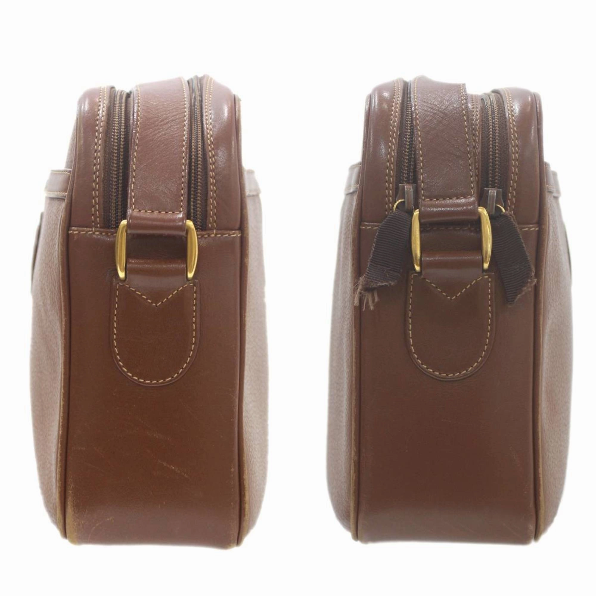 Gucci  Leather Shoulder Bag (Pre-Owned)