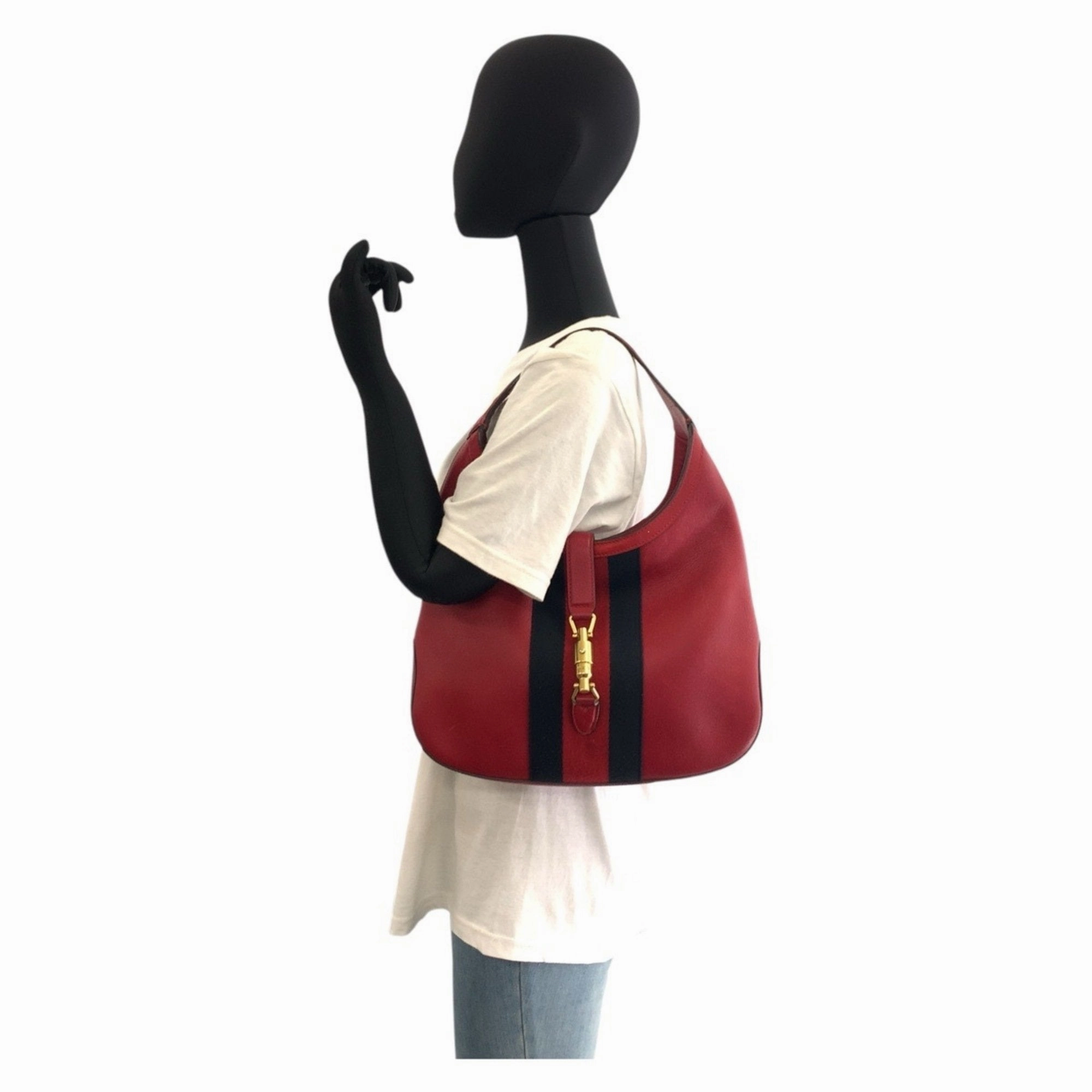 Gucci Leather Shoulder Bag (Pre-Owned)