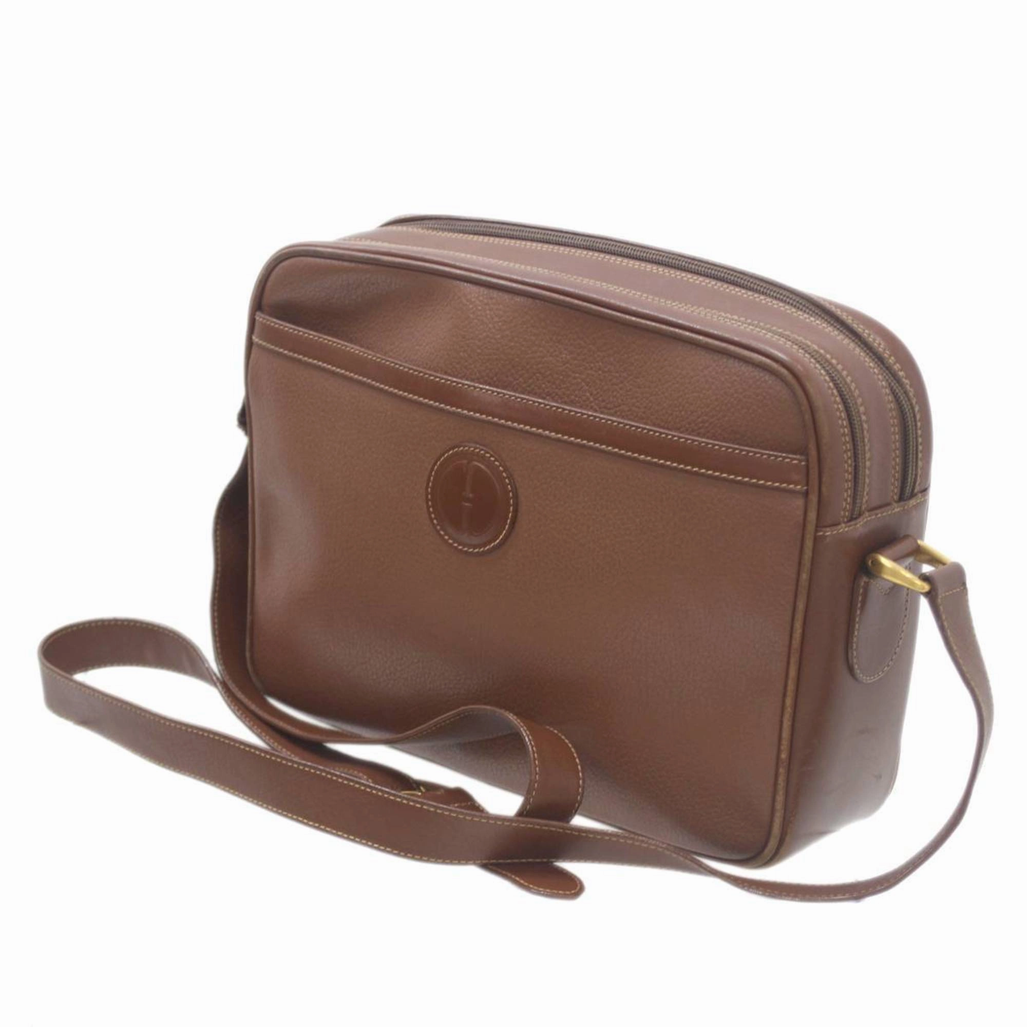 Gucci  Leather Shoulder Bag (Pre-Owned)