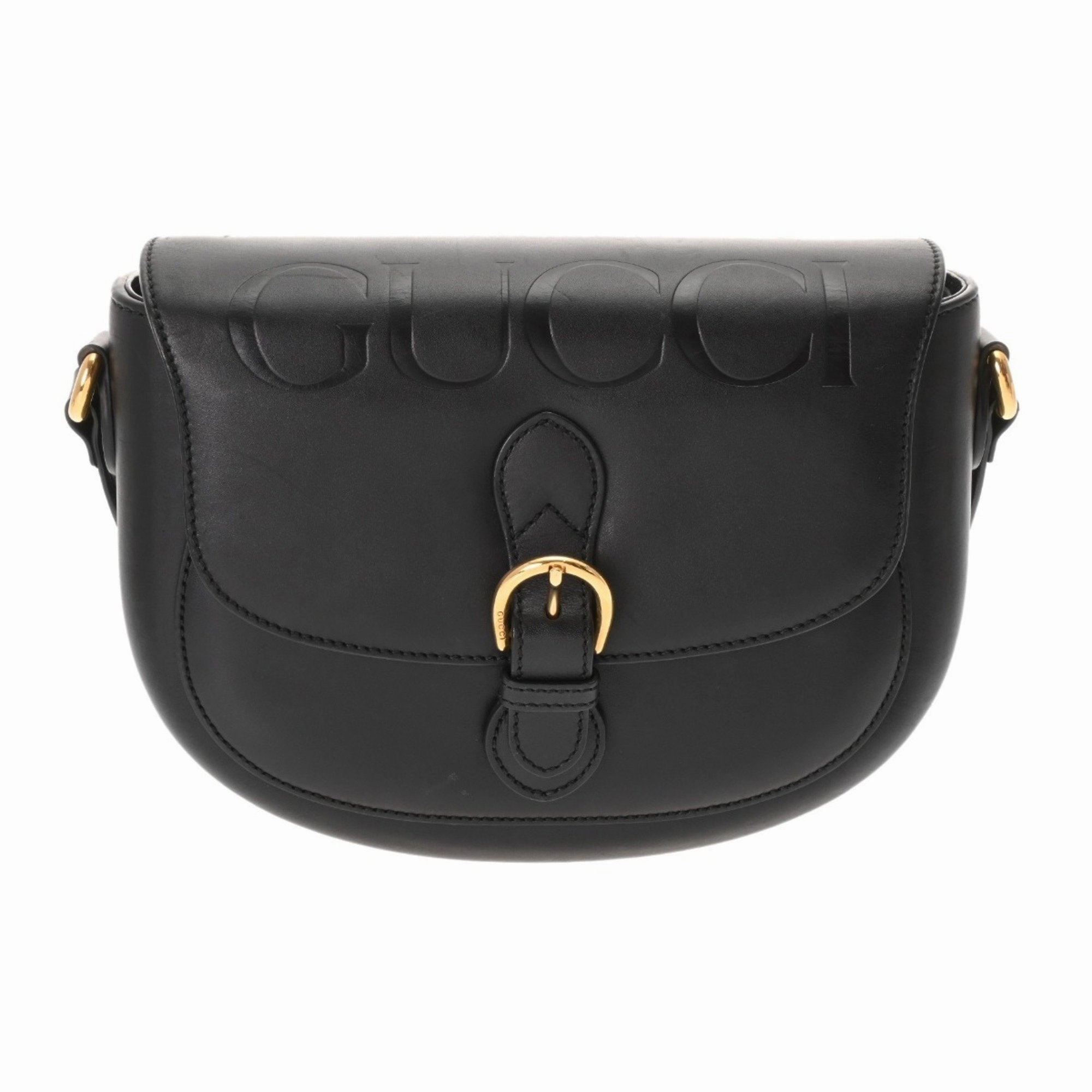 Gucci Leather Shoulder Bag (Pre-Owned)