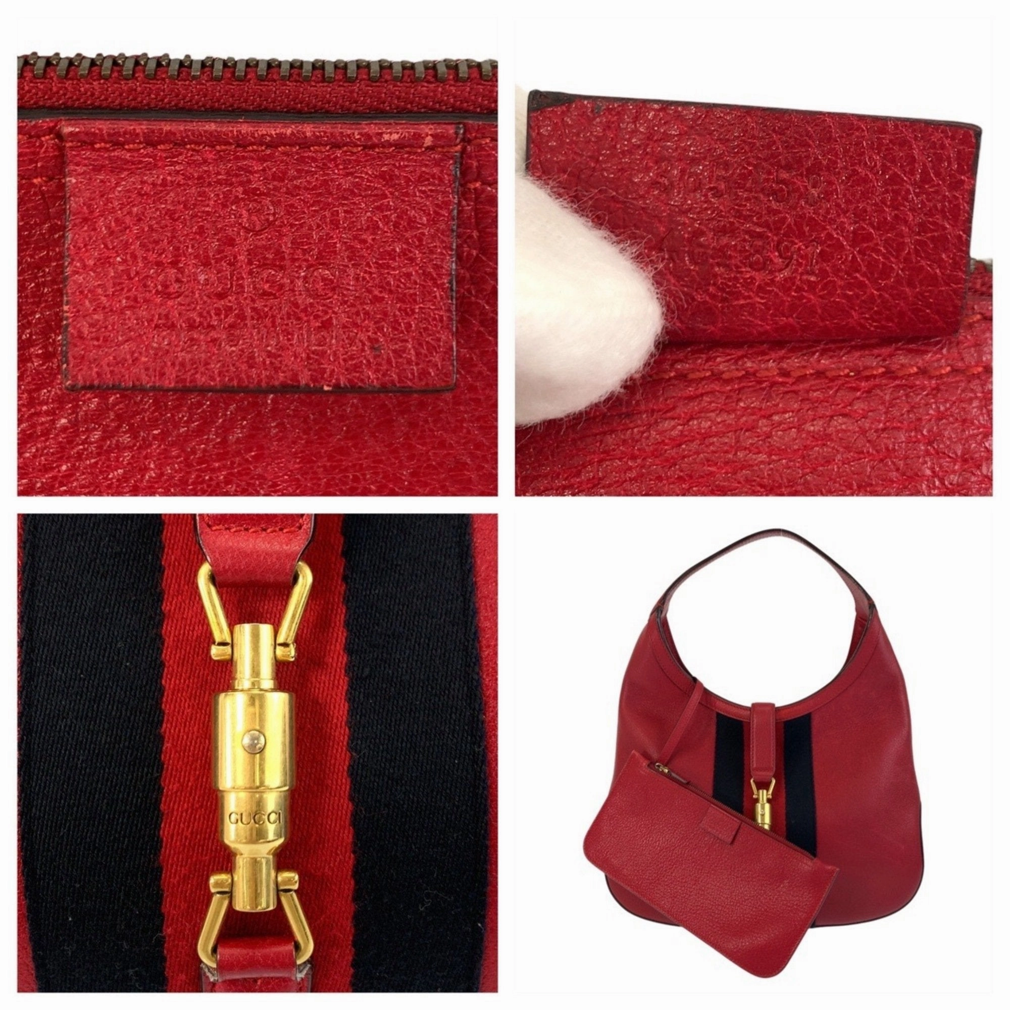 Gucci Leather Shoulder Bag (Pre-Owned)