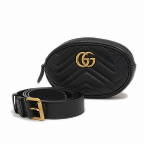 Gucci Leather Shoulder Bag (Pre-Owned)