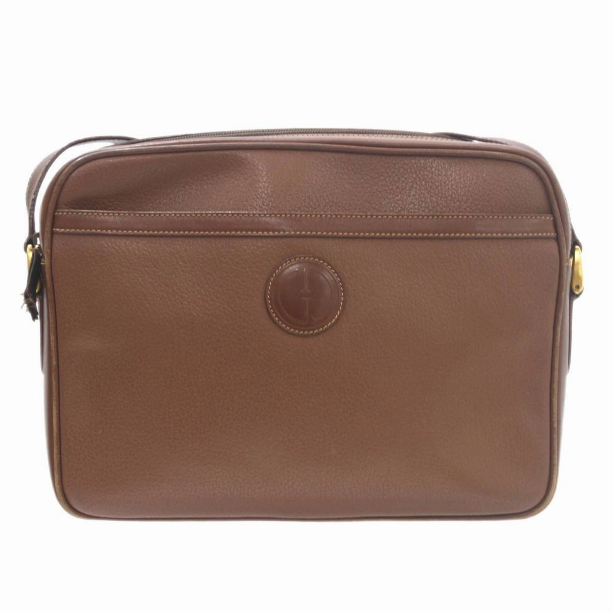 Gucci  Leather Shoulder Bag (Pre-Owned)