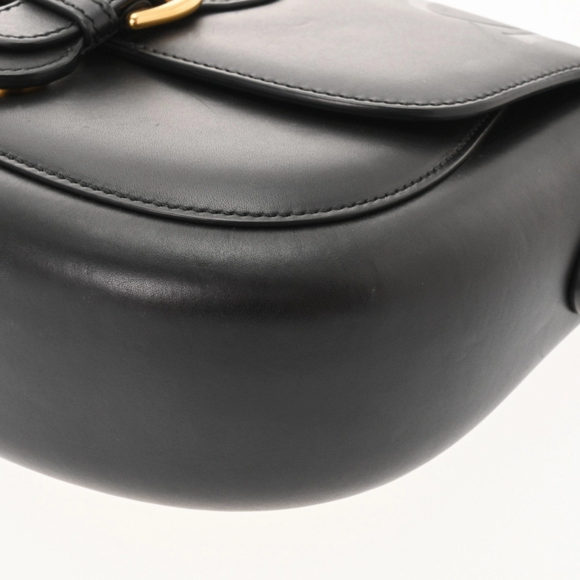 Gucci Leather Shoulder Bag (Pre-Owned)