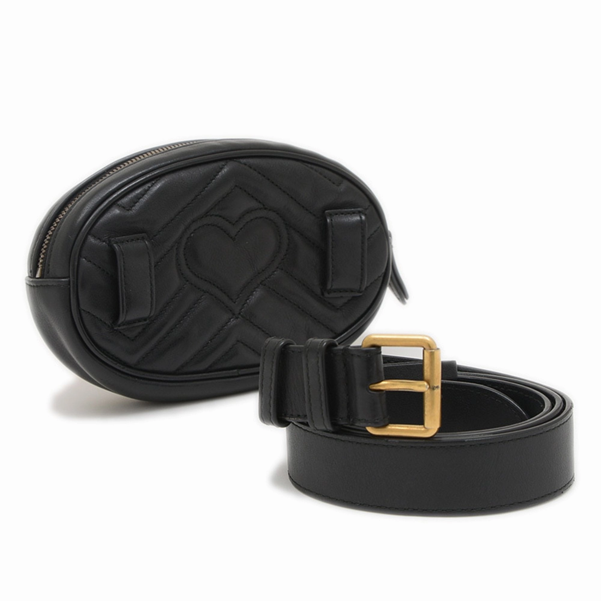 Gucci Leather Shoulder Bag (Pre-Owned)