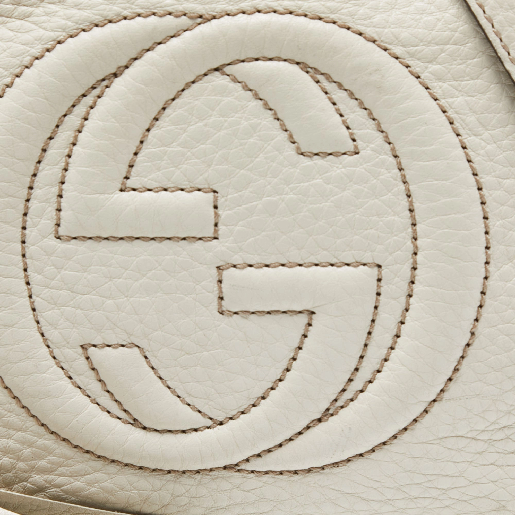 Gucci  Leather Small Soho Disco Crossbody Bag