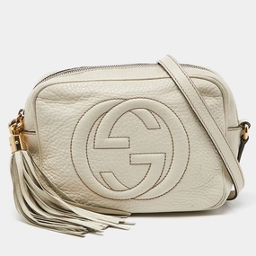 Gucci  Leather Small Soho Disco Crossbody Bag