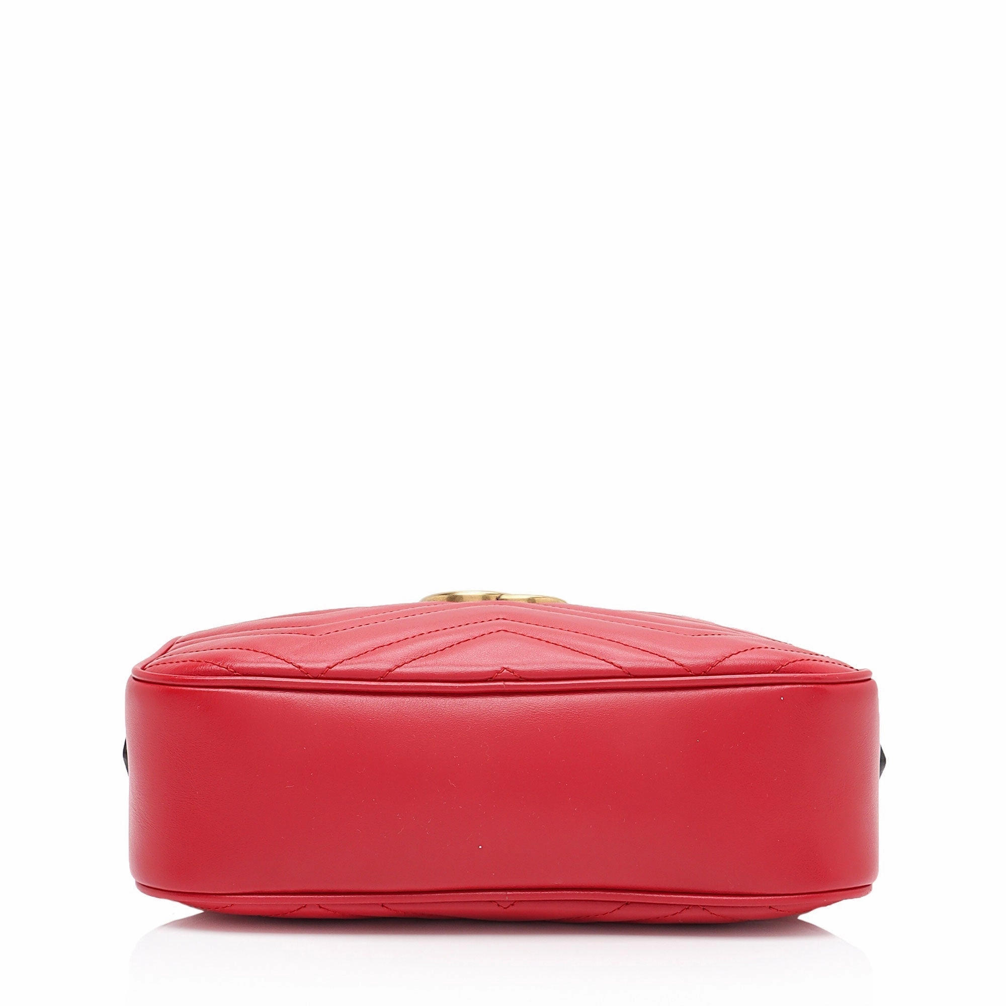 Gucci Matelasse Leather GG Marmont Small Shoulder Bag (SHF-XQ9hBN)