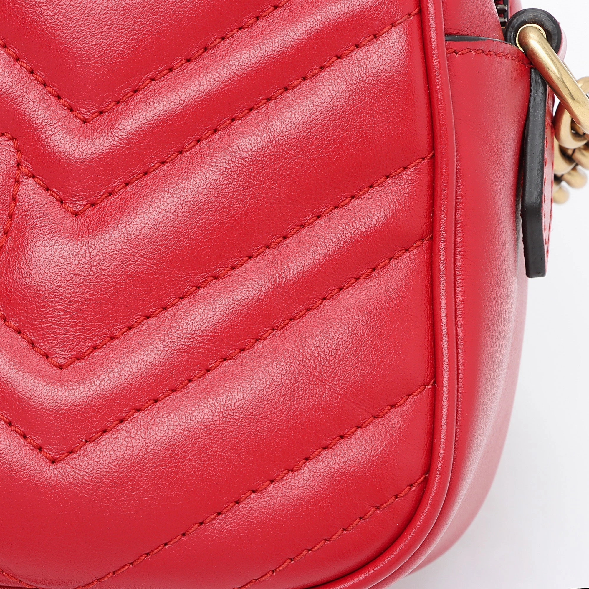 Gucci Matelasse Leather GG Marmont Small Shoulder Bag (SHF-XQ9hBN)