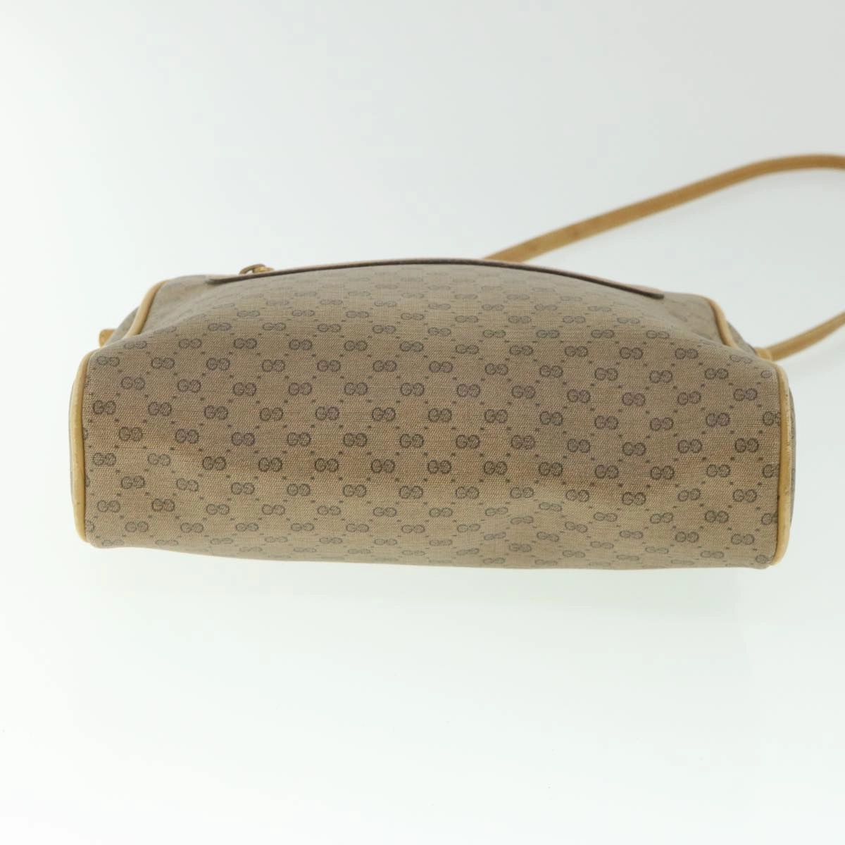 GUCCI Micro GG Supreme Shoulder Bag PVC Leather Beige 007 904 0014  bs9086