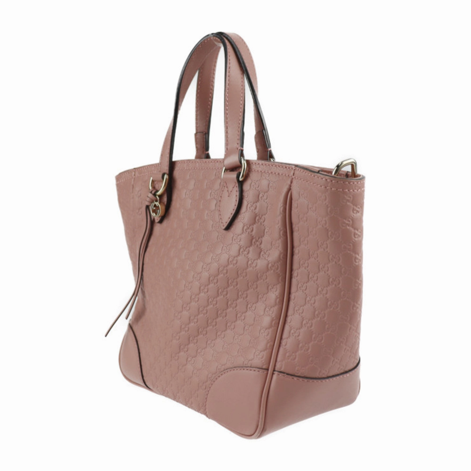 Gucci Microguccissima  Leather Handbag Shoulder Bag (Pre-Owned)