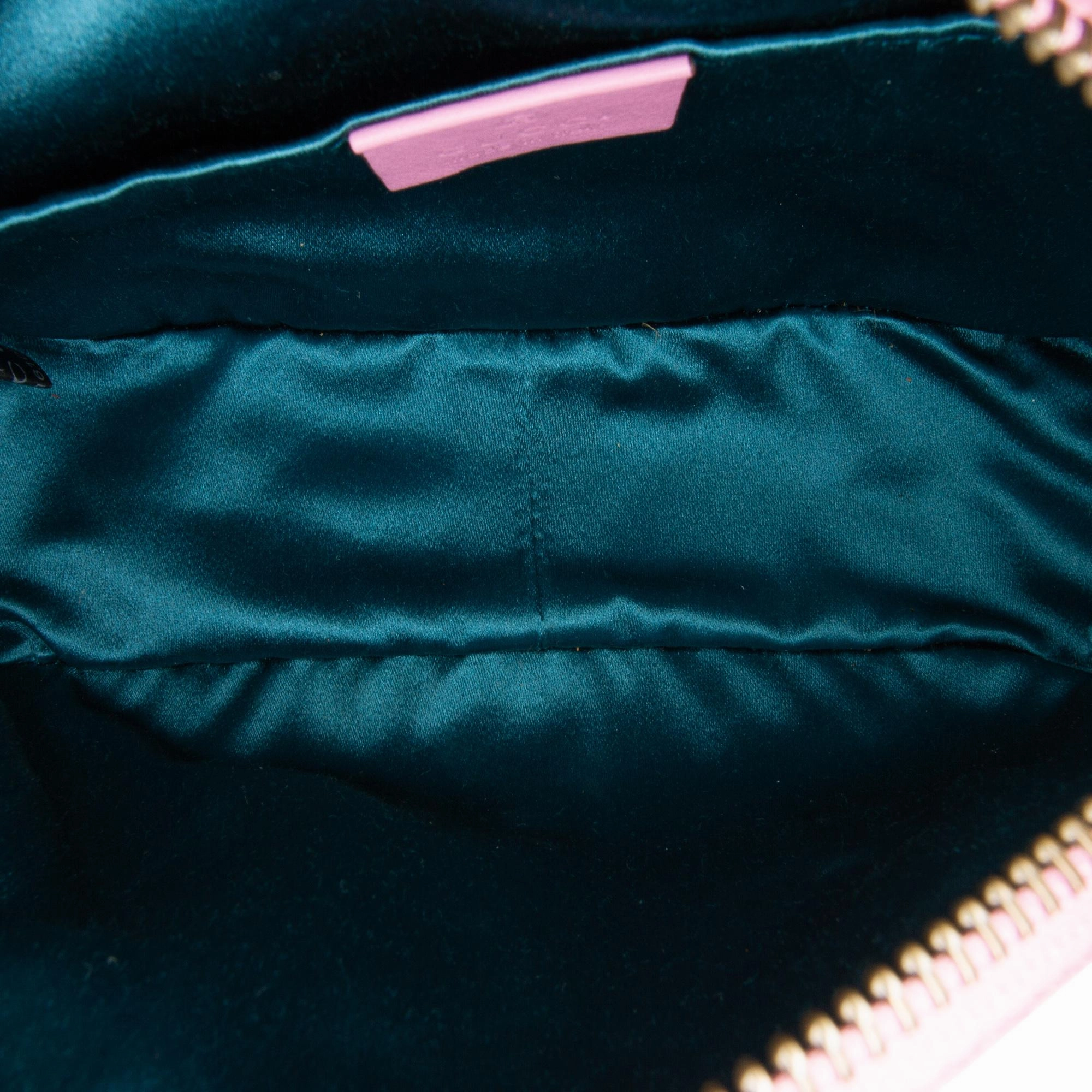 Gucci Mini GG Marmont Crystal Embellished Velvet Crossbody (SHG-A5av44)