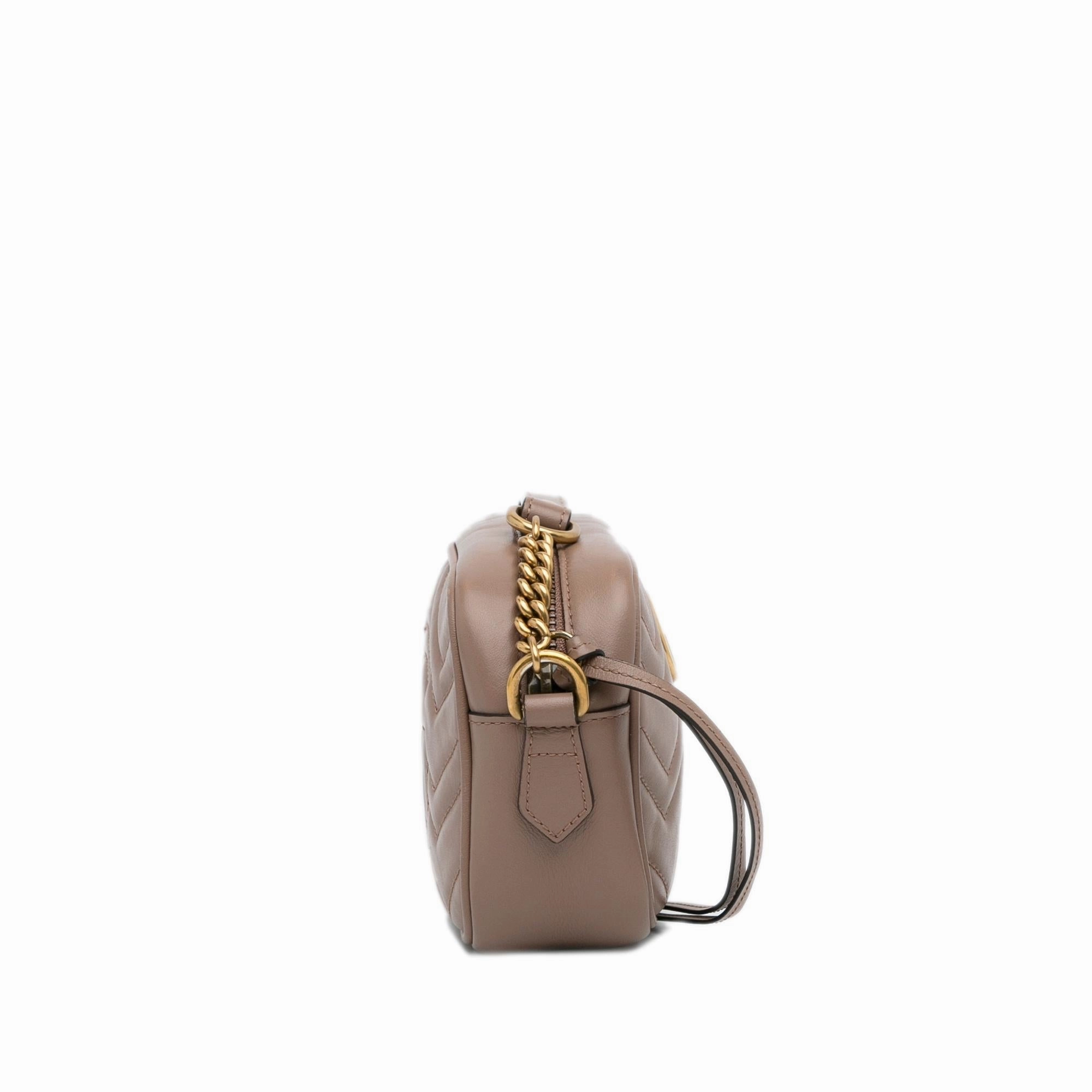 Gucci Mini GG Marmont Matelasse Crossbody (SHG-G4ySXO)