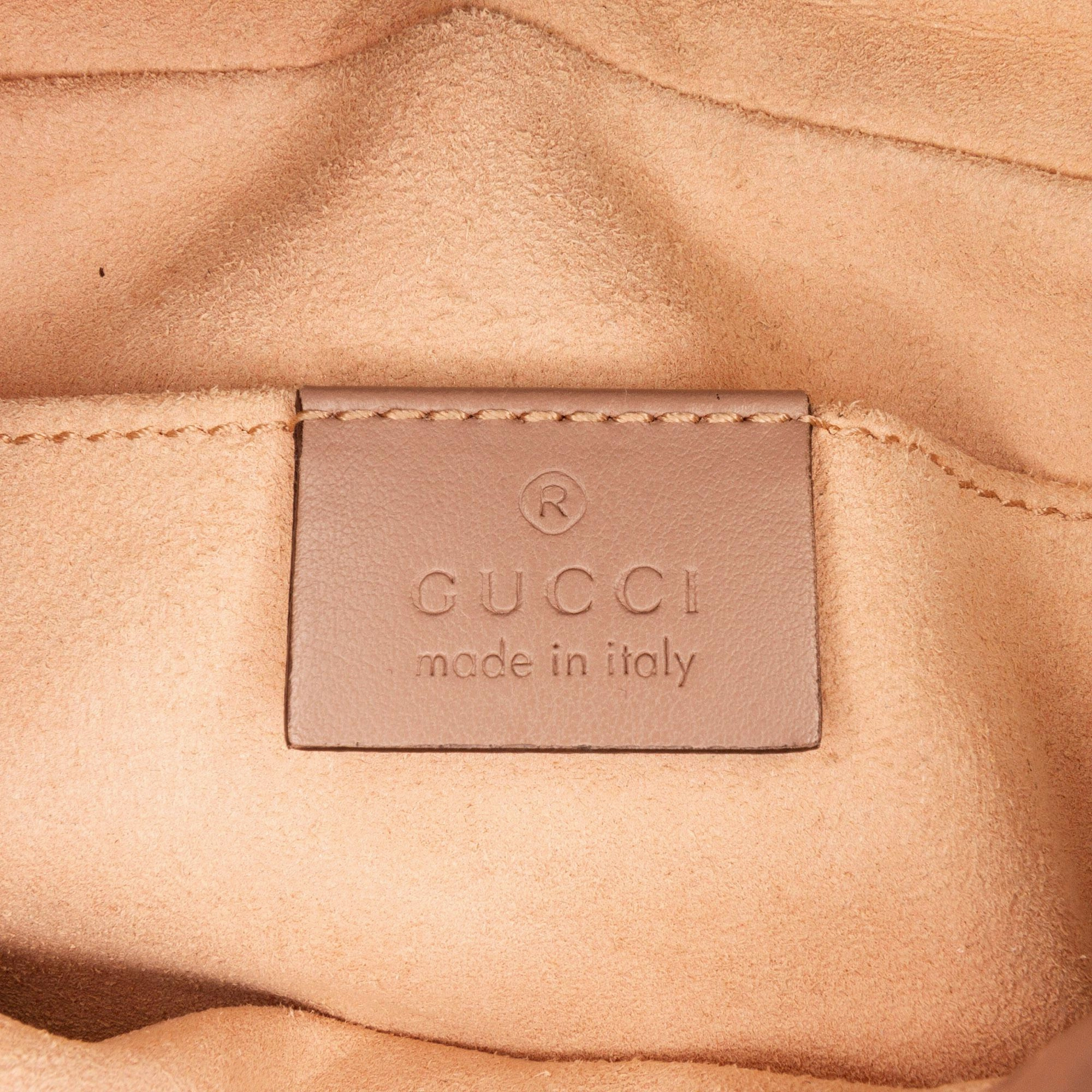 Gucci Mini GG Marmont Matelasse Crossbody (SHG-G4ySXO)