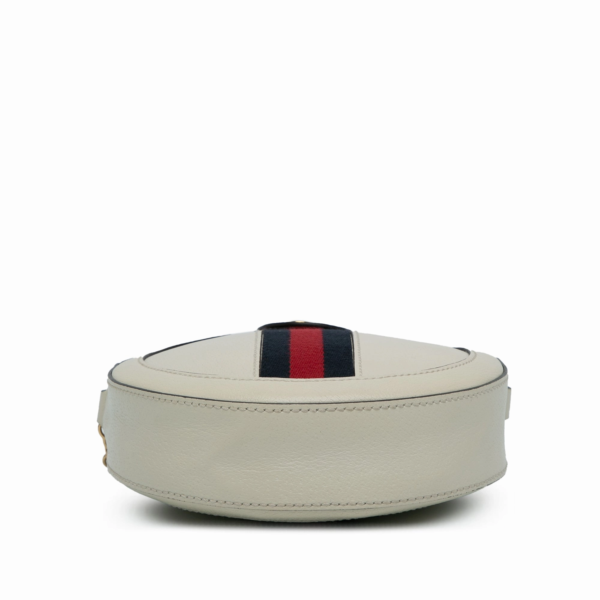 Gucci Mini Round Ophidia Leather Crossbody Bag (22493)