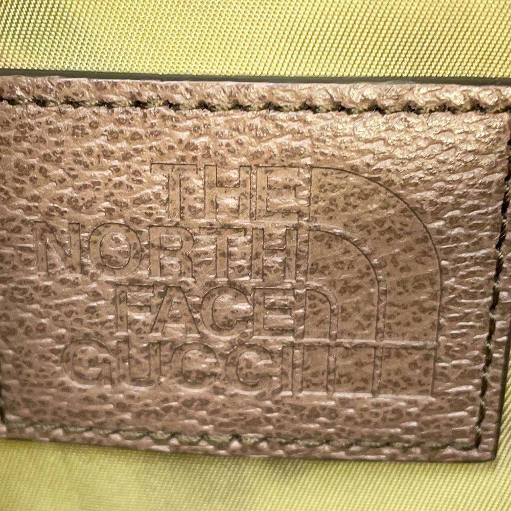 GUCCI North Face Collaboration Crossbody Bag Ivory/Brown650299 Nylon