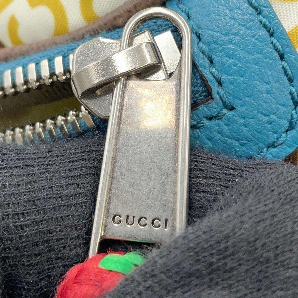 GUCCI North Face Collaboration Crossbody Bag Ivory/Brown650299 Nylon