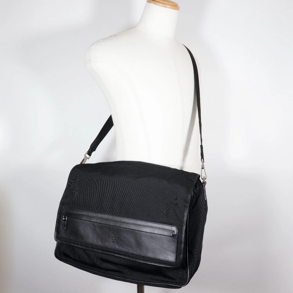 Gucci Nylon Canvas Crossbody Bag