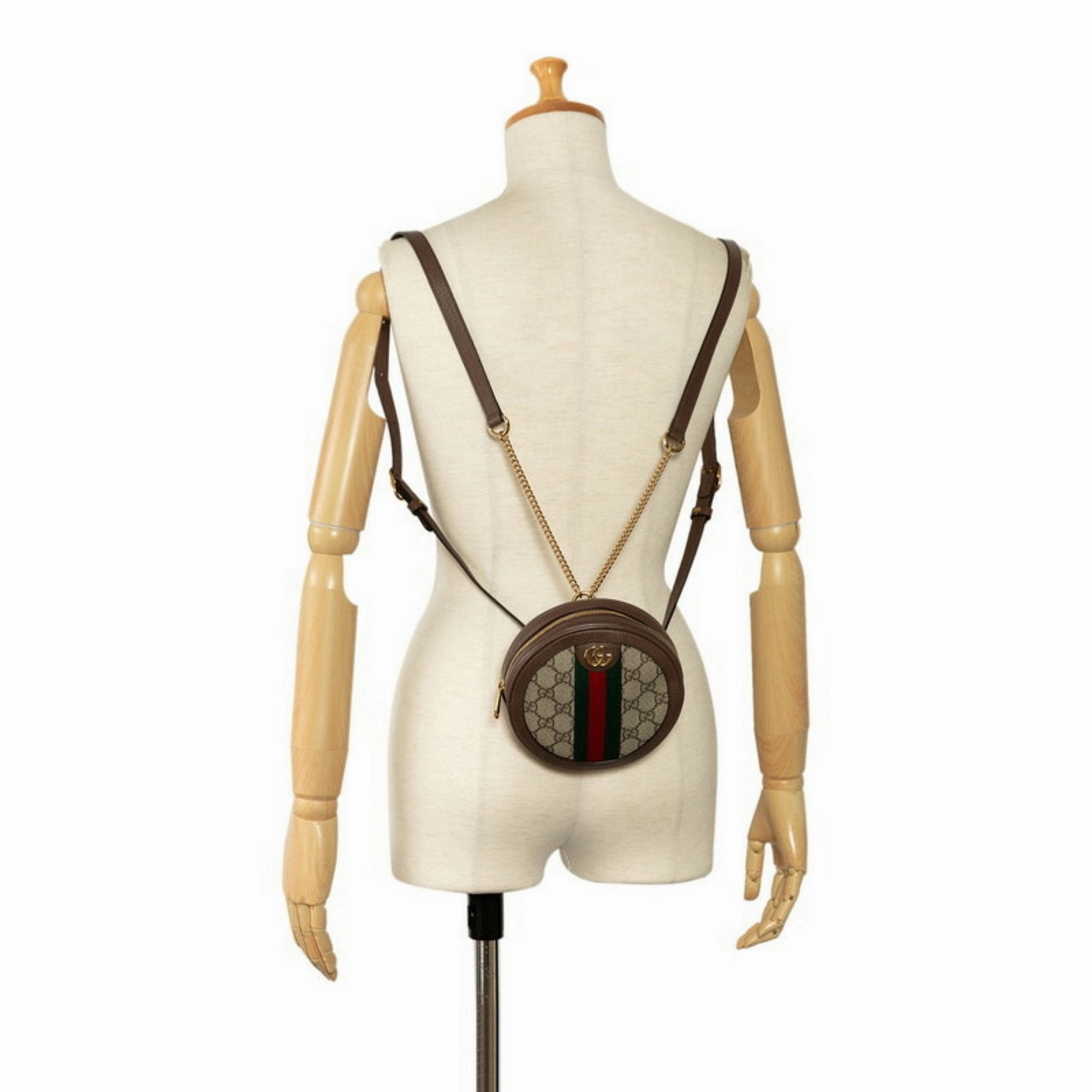 Gucci Ophidia  Canvas Shoulder Bag ()