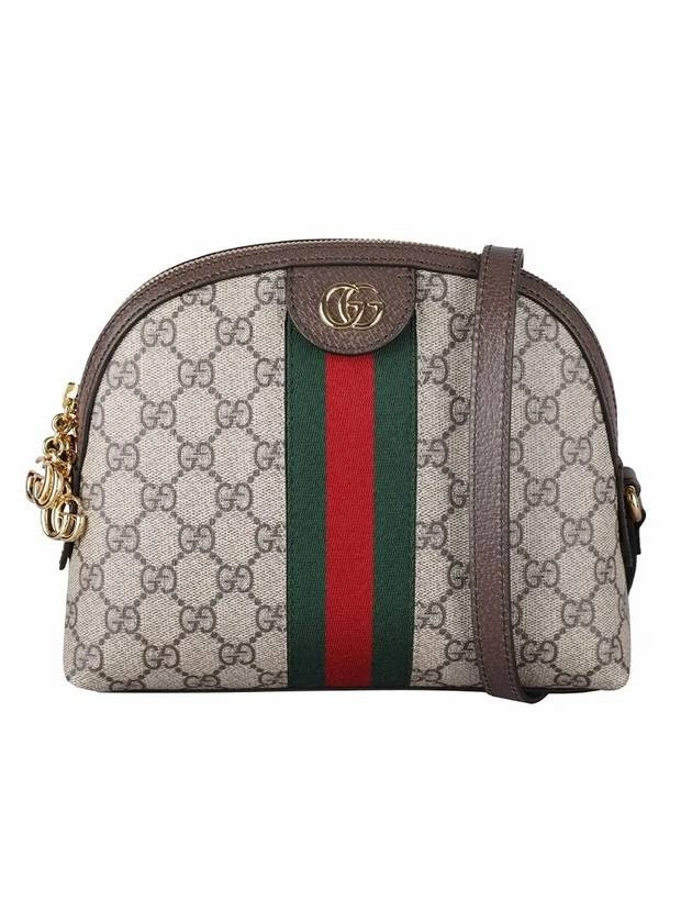 Gucci Ophidia GG Shoulder Bag Beige Ebony