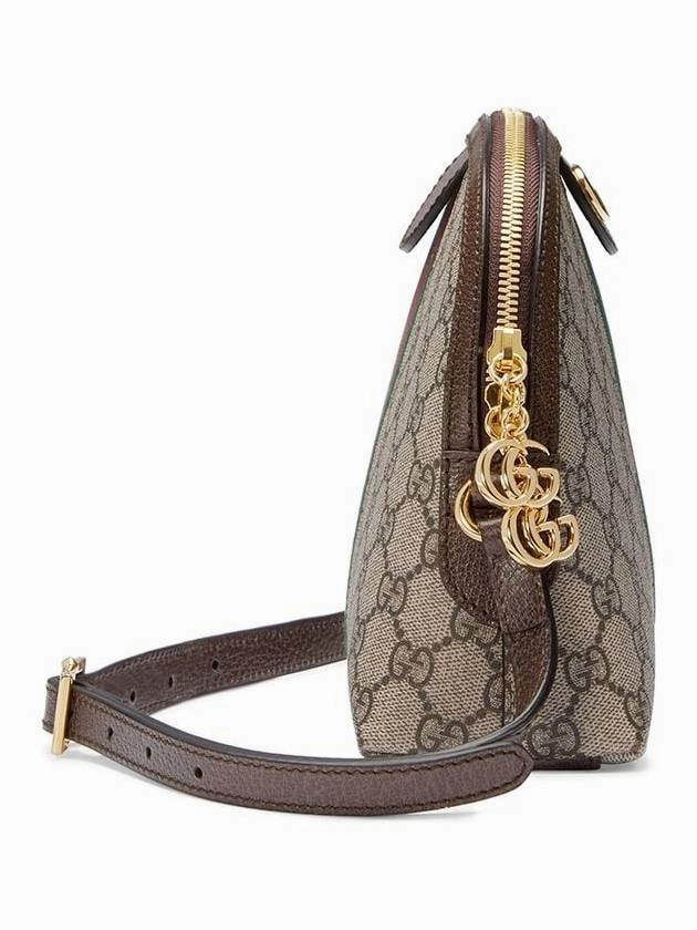 Gucci Ophidia GG Shoulder Bag Beige Ebony