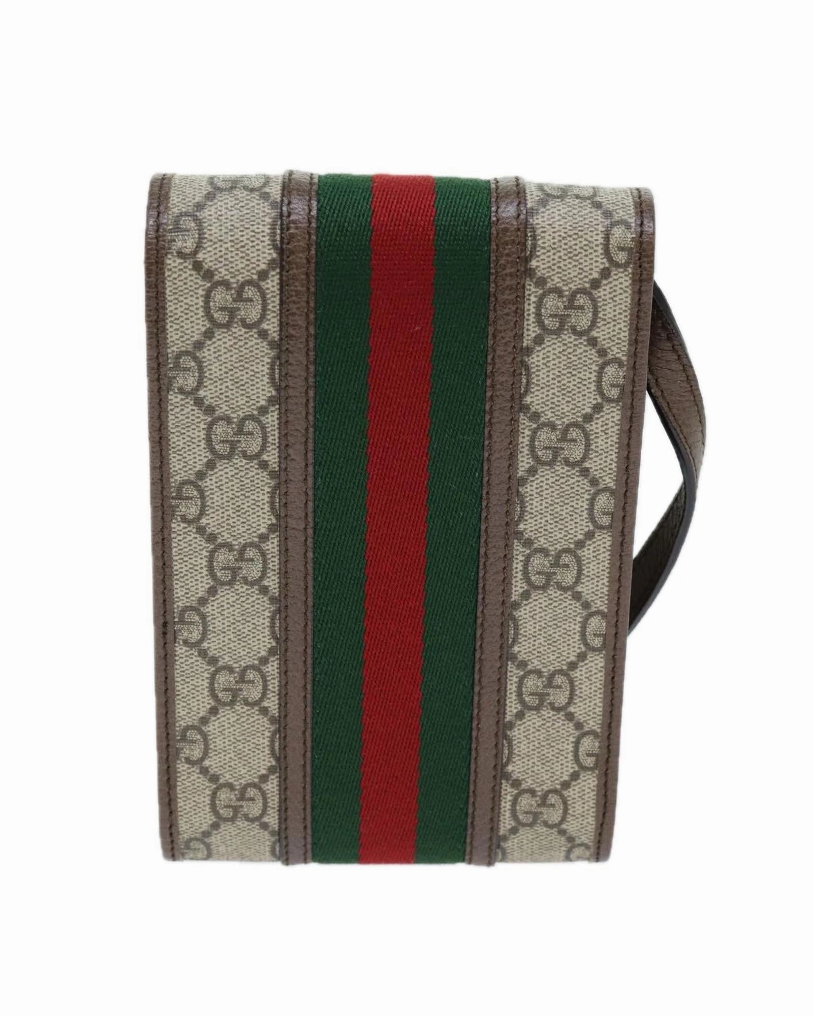 Gucci Ophidia GG Supreme Phone Case Crossbody Bag