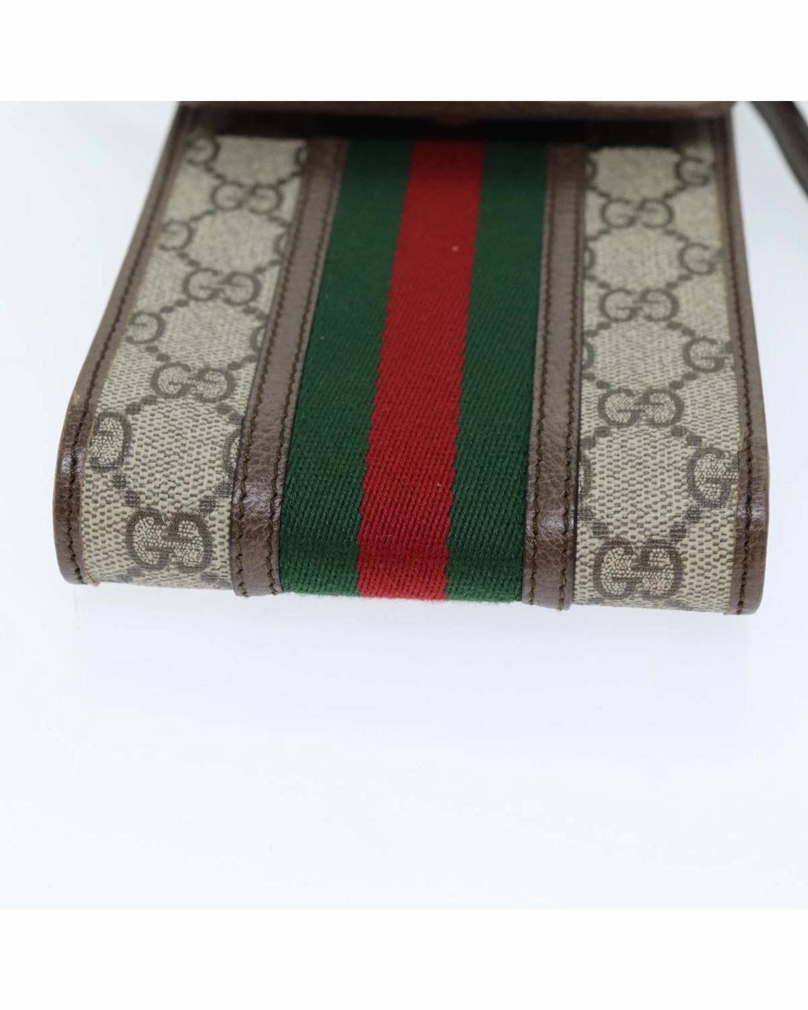 Gucci Ophidia GG Supreme Phone Case Crossbody Bag