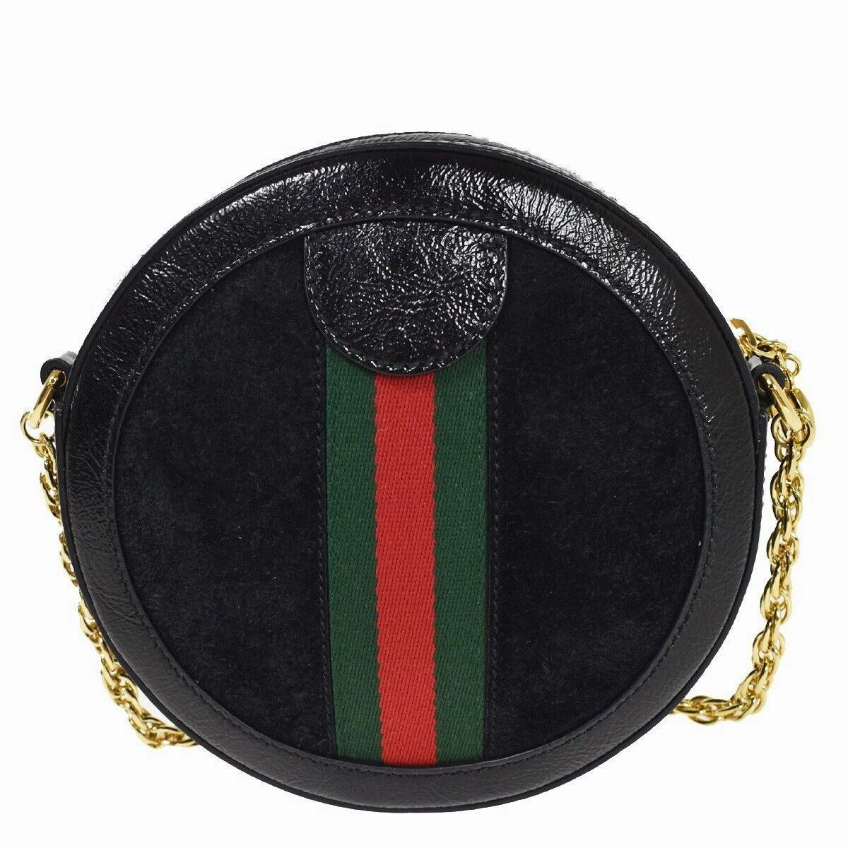 Gucci Ophidia  Leather Shoulder Bag ()