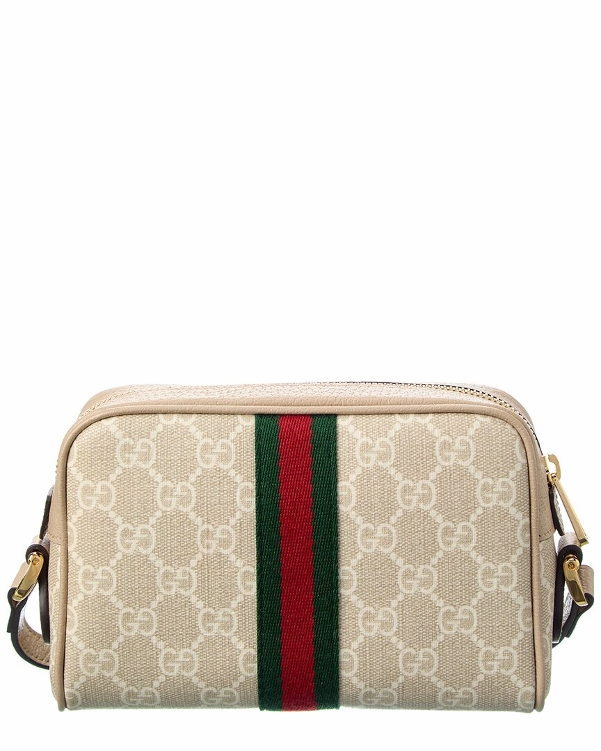 Gucci Ophidia Mini GG Supreme Canvas & Leather Shoulder Bag