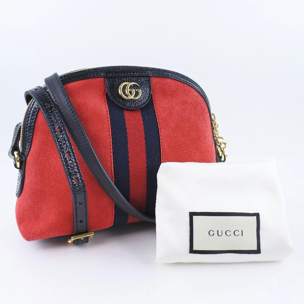 Gucci Ophidia Suede Leather Shoulder Bag