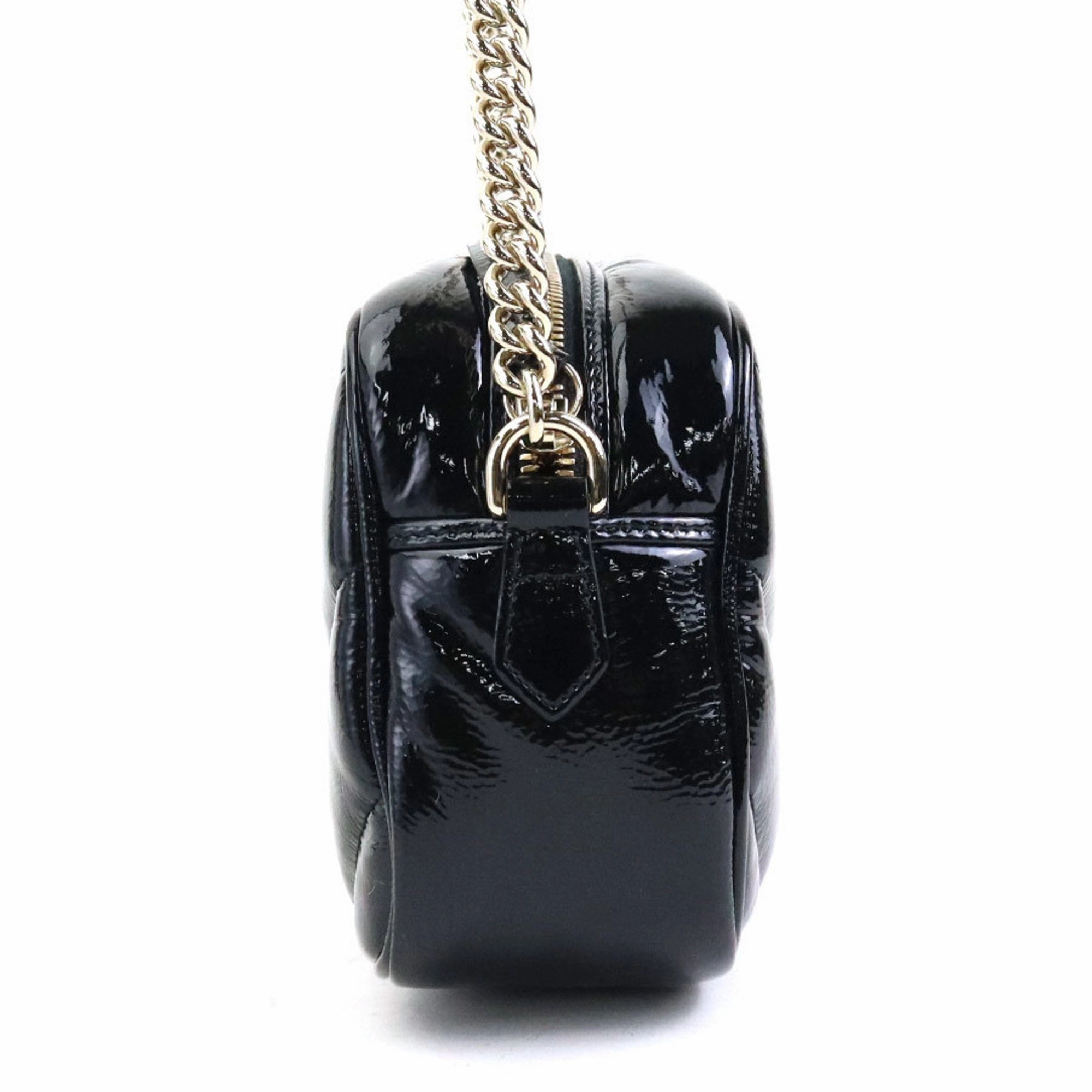 Gucci  Patent Leather Shoulder Bag (Pre-Owned)