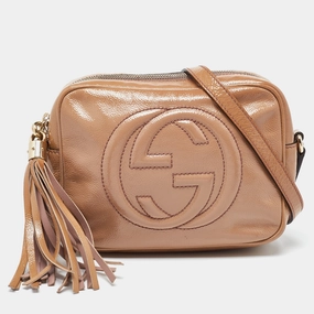 Gucci  Patent Leather Small Soho Disco Crossbody Bag
