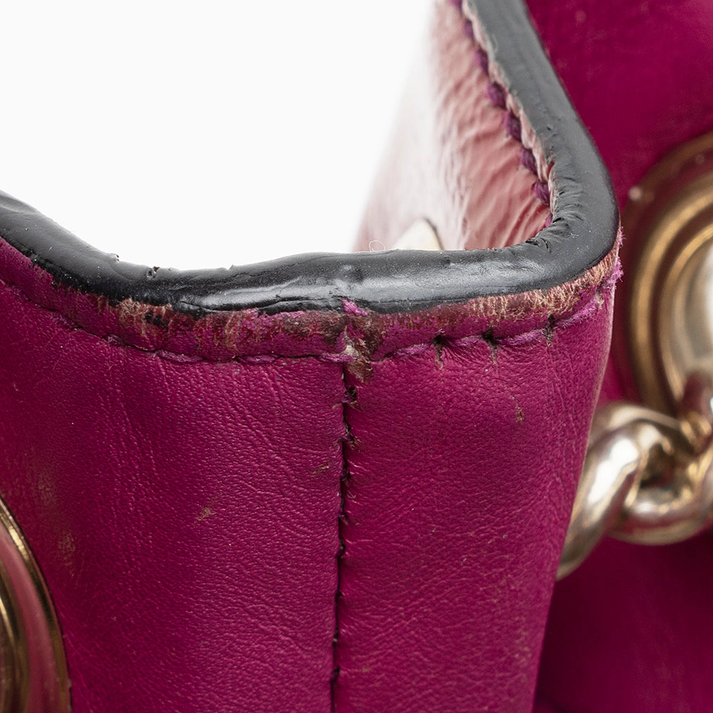 Gucci Patent Leather Soho Medium Shoulder Bag (SHF-20555)