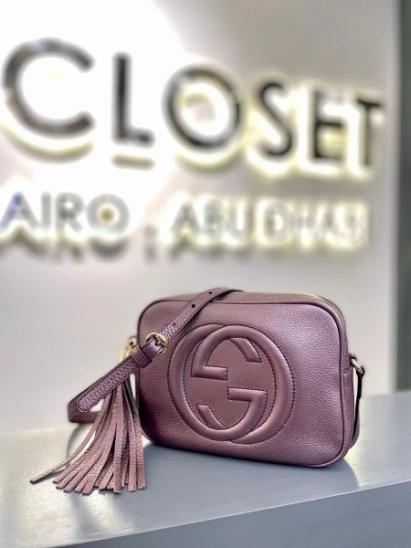 Gucci Purple GG Soho Crossbody Bag