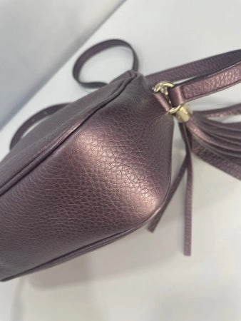 Gucci Purple GG Soho Crossbody Bag