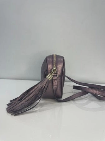 Gucci Purple GG Soho Crossbody Bag