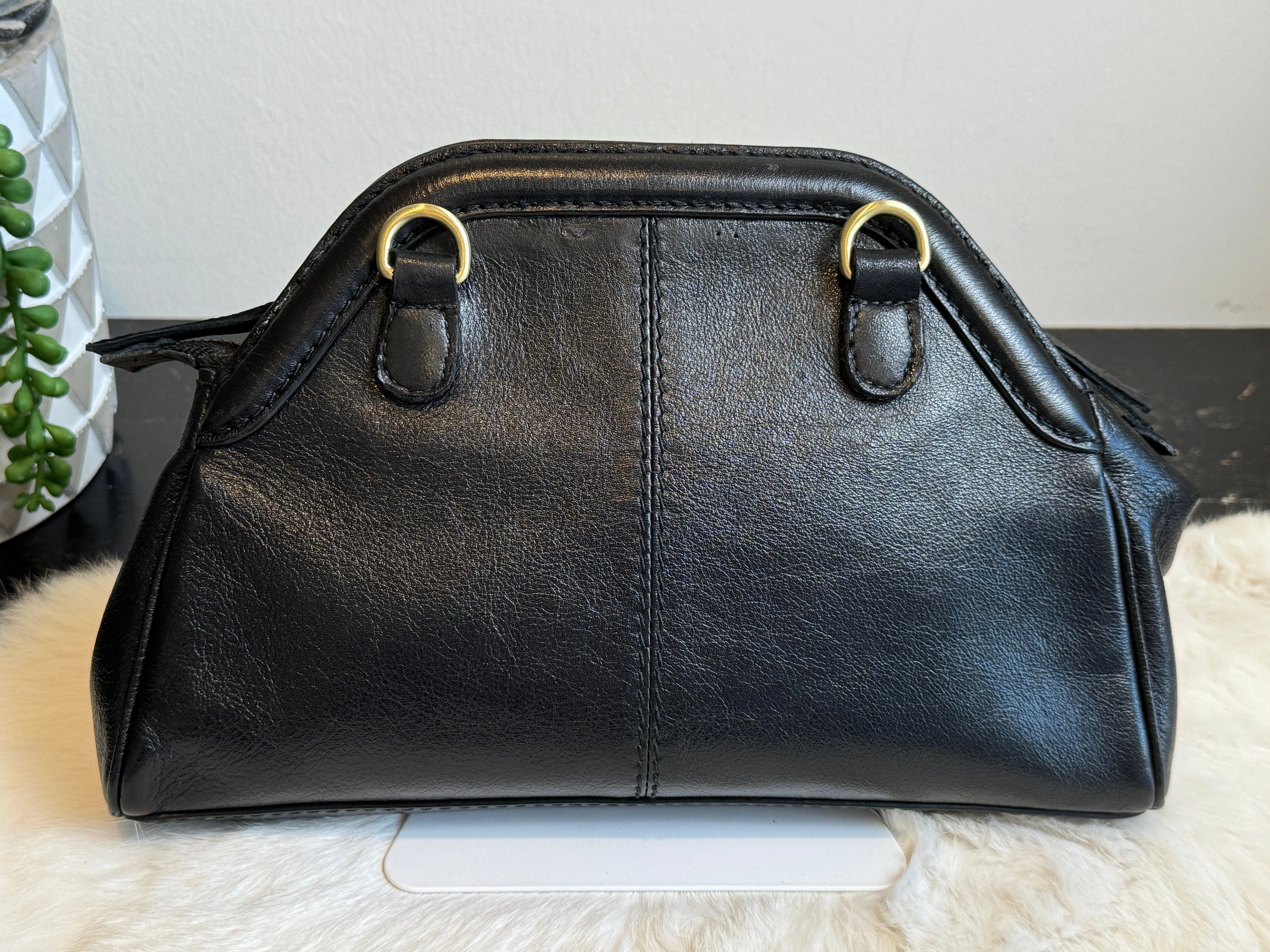 GUCCI Re Belle Small Crumpled Calfskin Crossbody